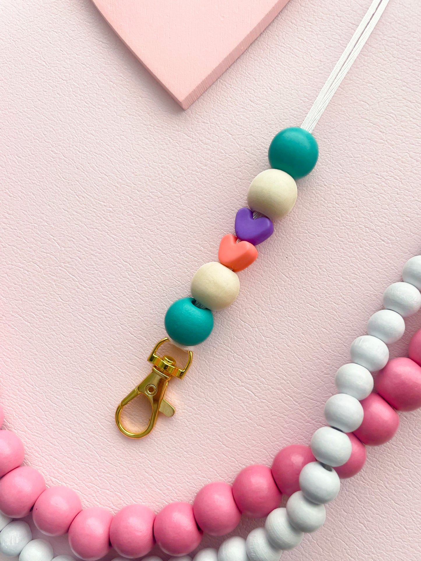 Love Lanyard- Pastel